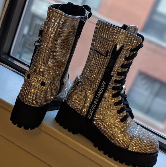 Dolls Kill Shoes Dolls Kill Poster Grl Billionaire Bling Boots Poshmark